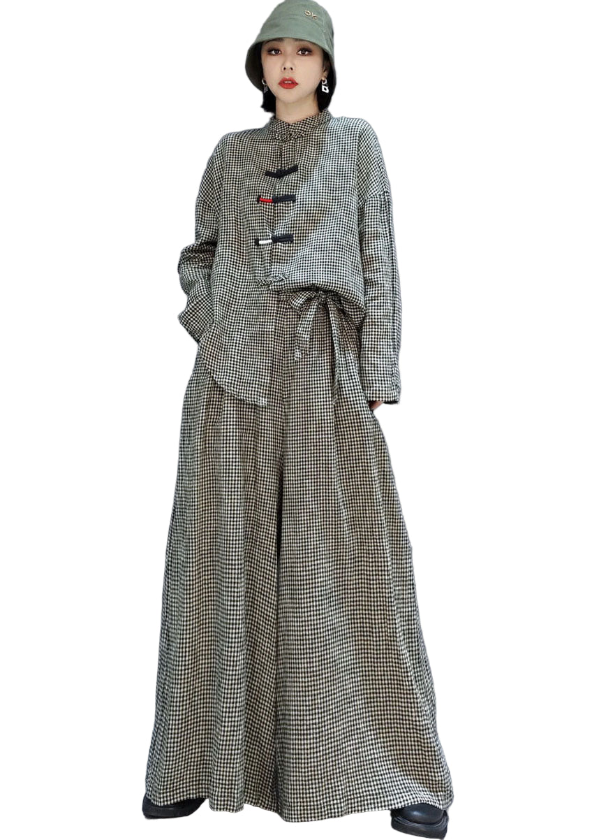 Ensemble Femme à Carreaux Printemps 0