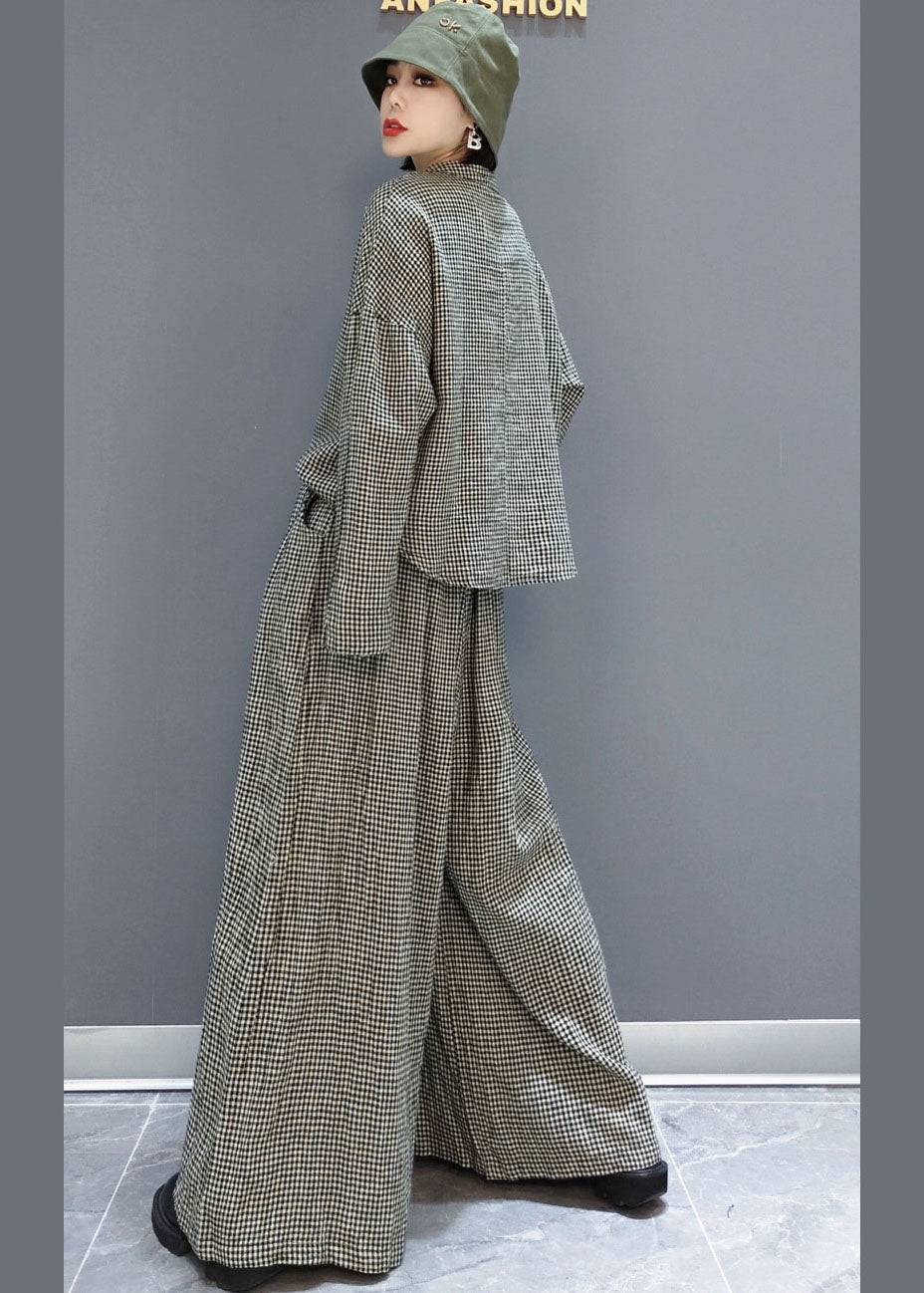 Ensemble Femme à Carreaux Printemps 3