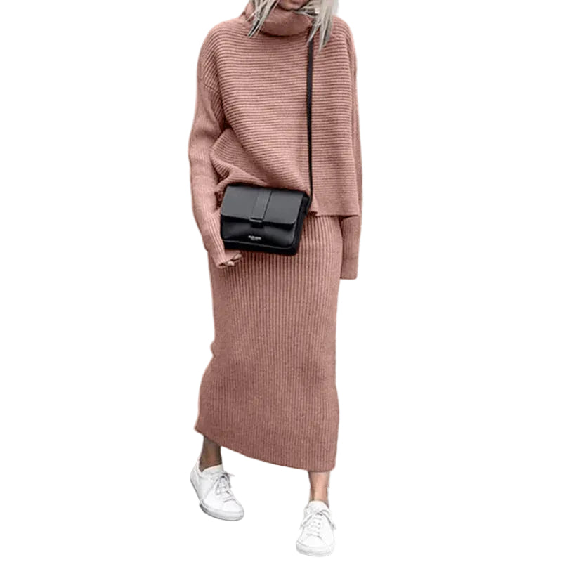 Ensemble Pull et Jupe Douillet pour Femme 0