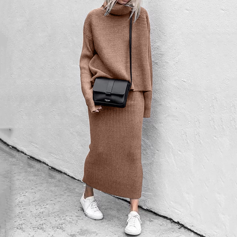 Ensemble Pull et Jupe Douillet pour Femme 2