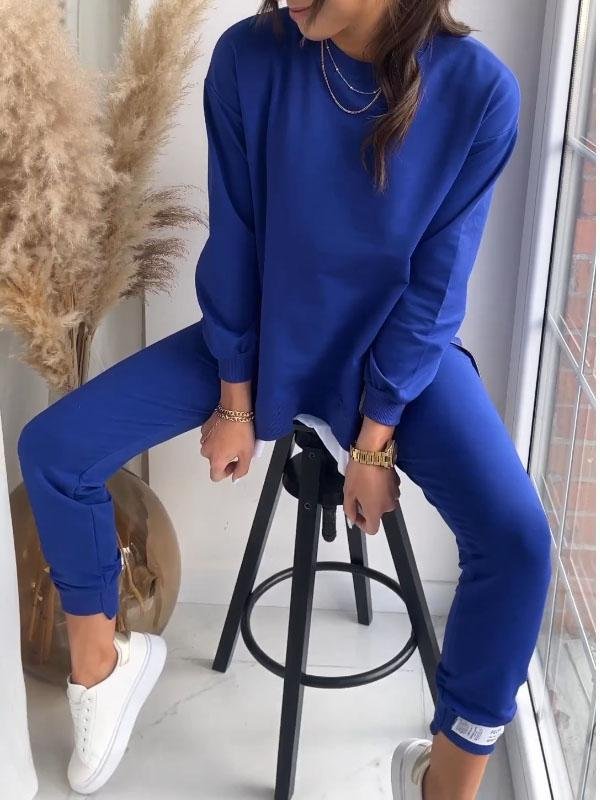 Ensemble Survêtement Femme Décontracté avec Sweat et Pantalon Moderne 5