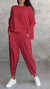 Ensemble d'Été Femmes Coton Décontracté Casual 6