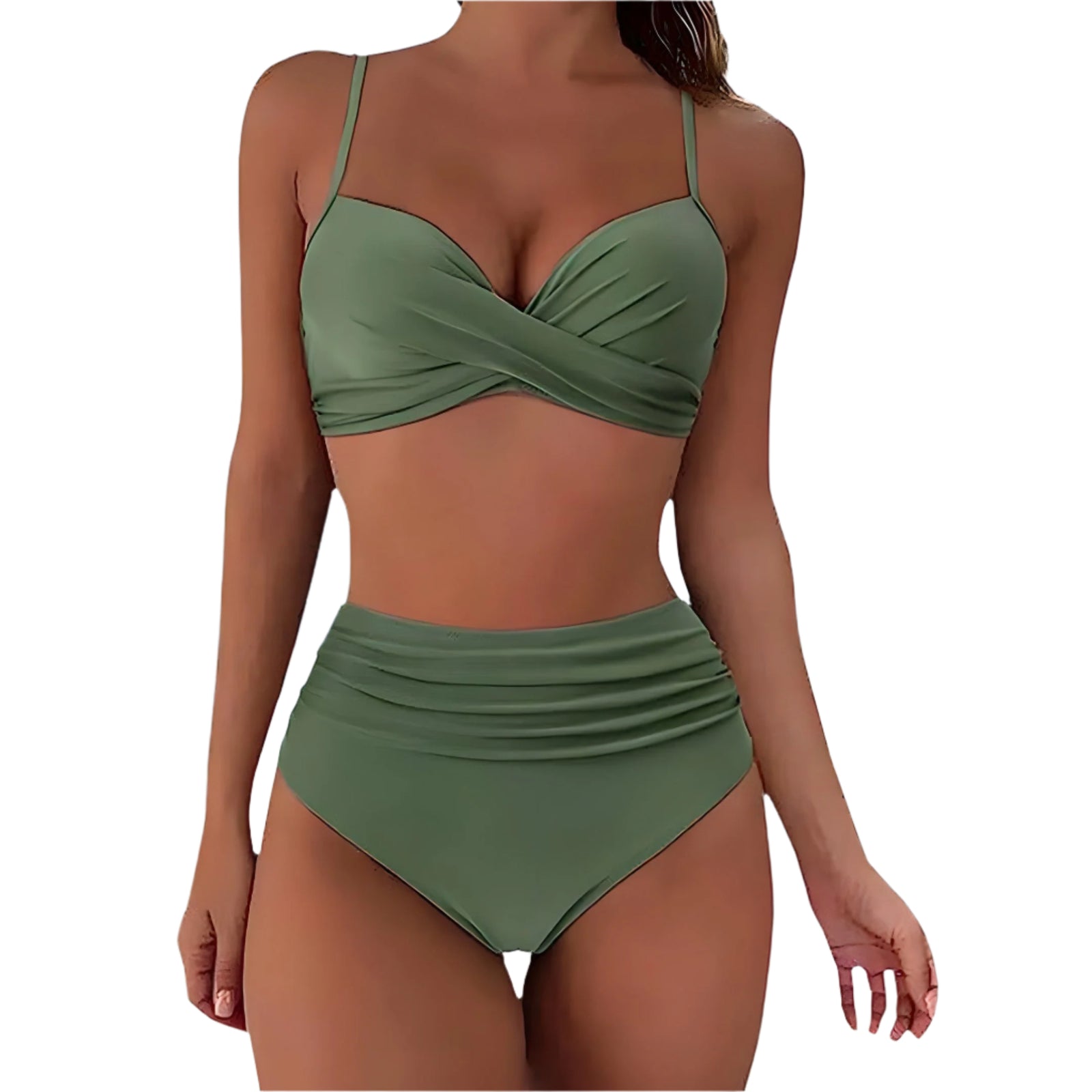 Ensemble de Bikini Femme Taille Haute Sigrun 0