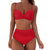 Ensemble de Bikini Femme Taille Haute Sigrun 6