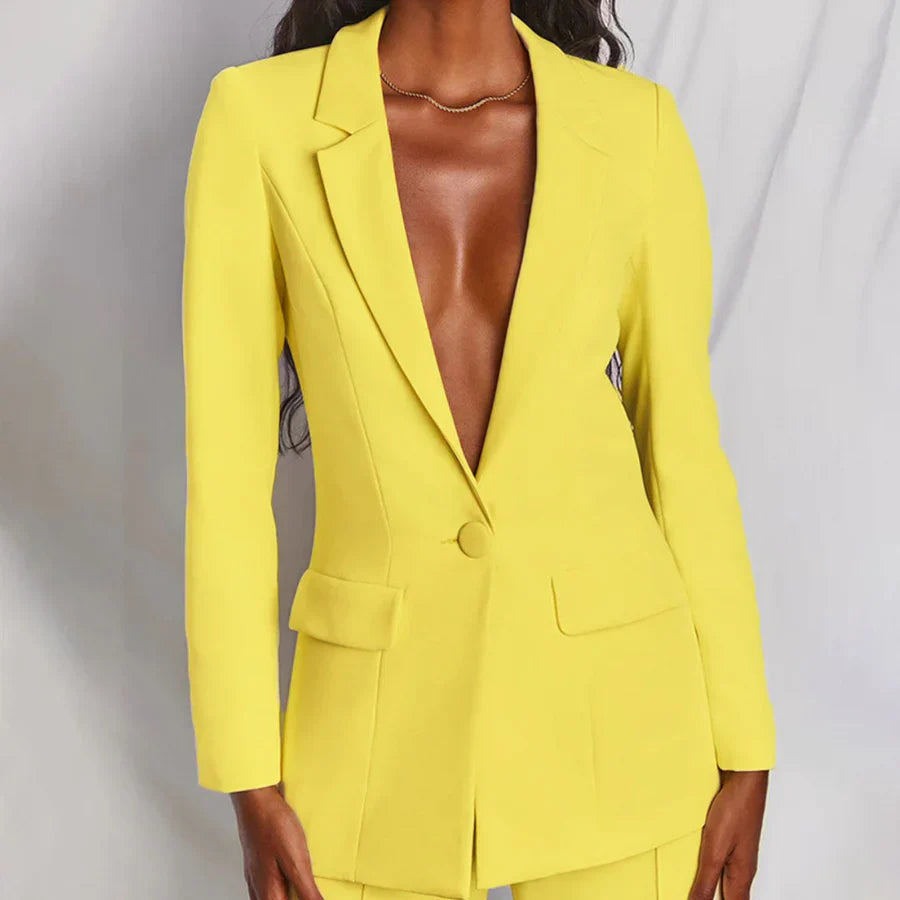 Ensemble de Blazer et Pantalon pour Femmes Chic 9