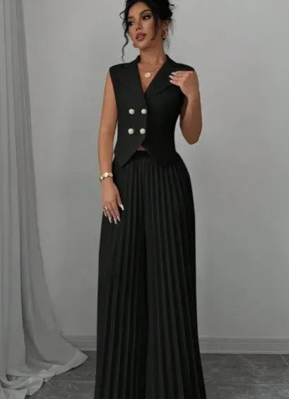 Ensemble de Bureau Femme Chic avec Blazer et Pantalon 12