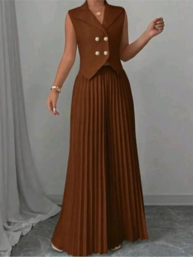 Ensemble de Bureau Femme Chic avec Blazer et Pantalon 4
