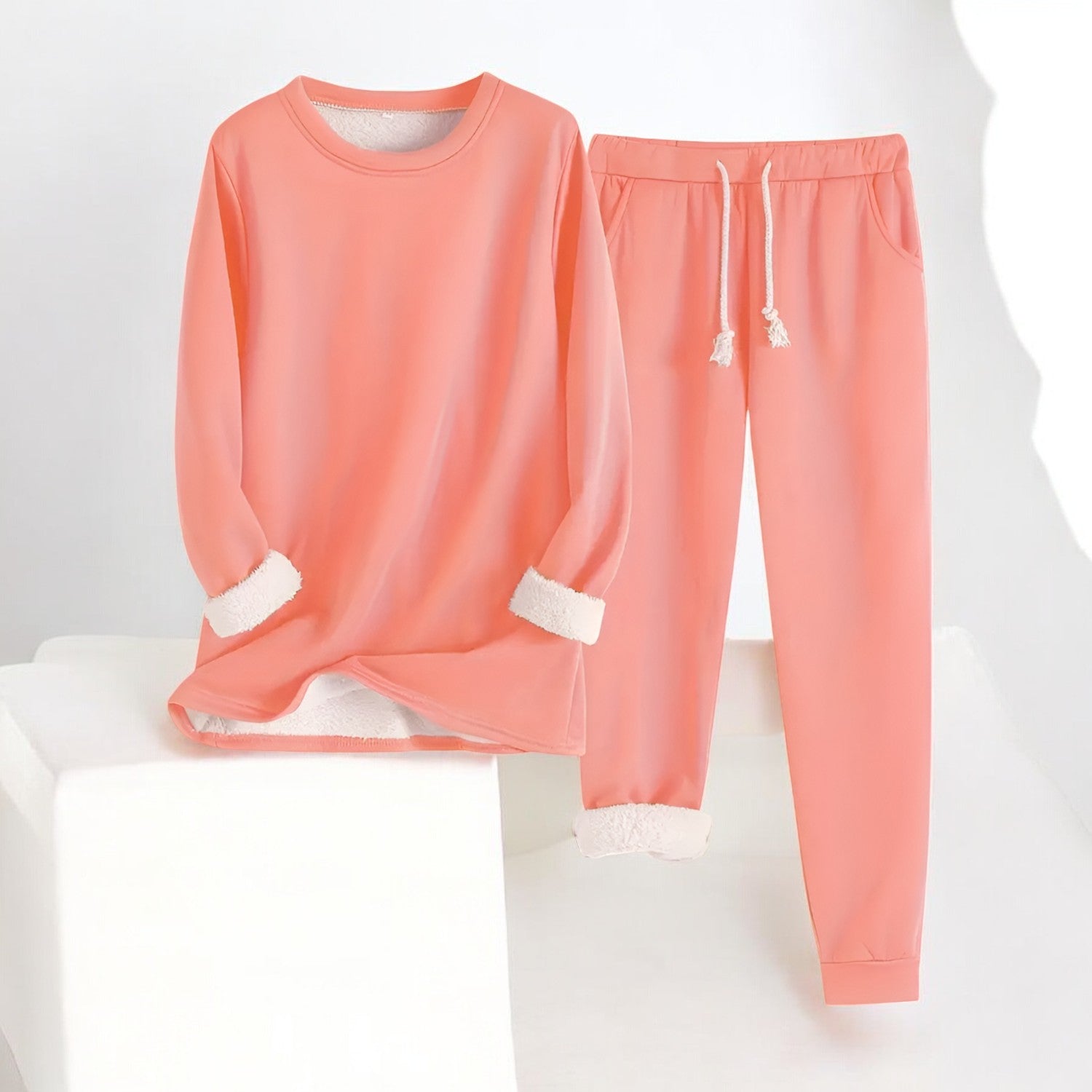 Ensemble de Détente Femme Confortable en Polyester 3