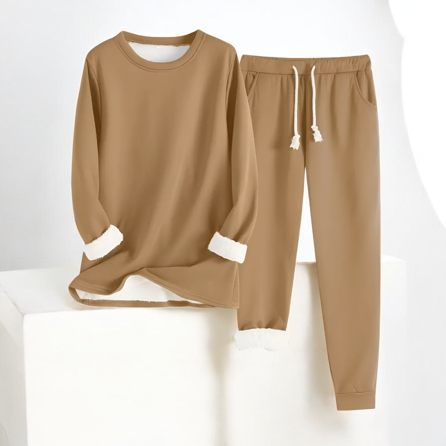Ensemble de Détente Femme Confortable en Polyester 4