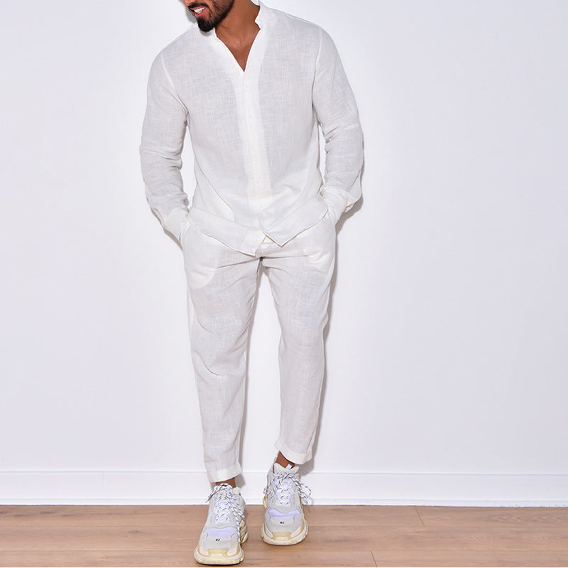 Ensemble de Loisirs pour Homme Chic et Décontracté 1