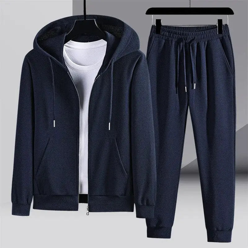 Ensemble de Loungewear Tricoté à Gaufres pour Femmes 10
