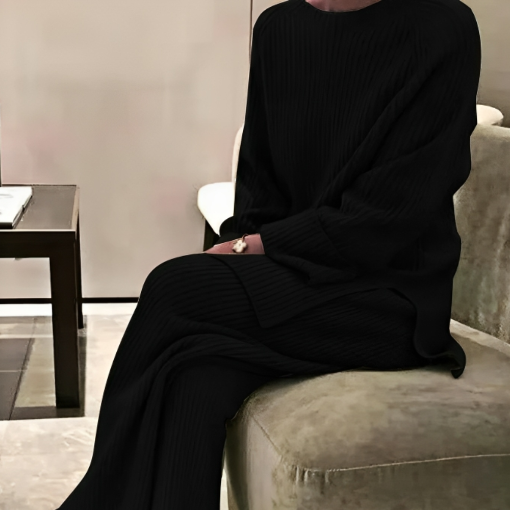 Ensemble de Loungewear en Velours pour Femmes Décontracté 4