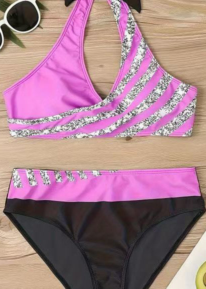 Ensemble de Maillots de Bain Patchwork pour Femmes 1