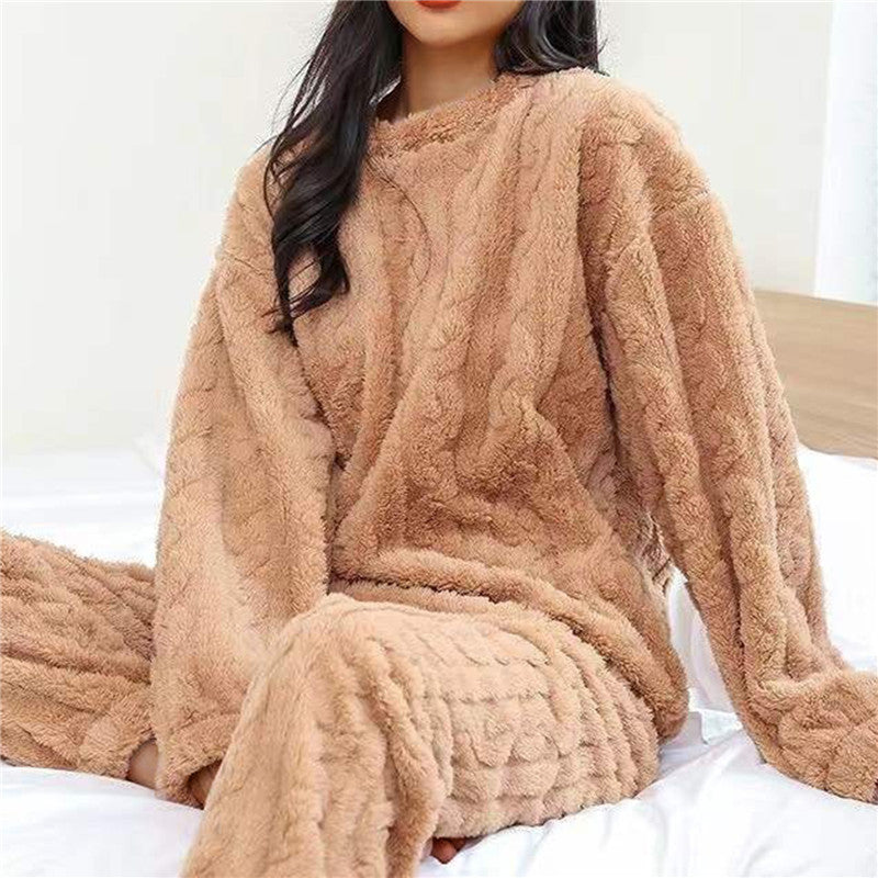 Ensemble de Pyjama en Fleece pour Femme Confortable 6