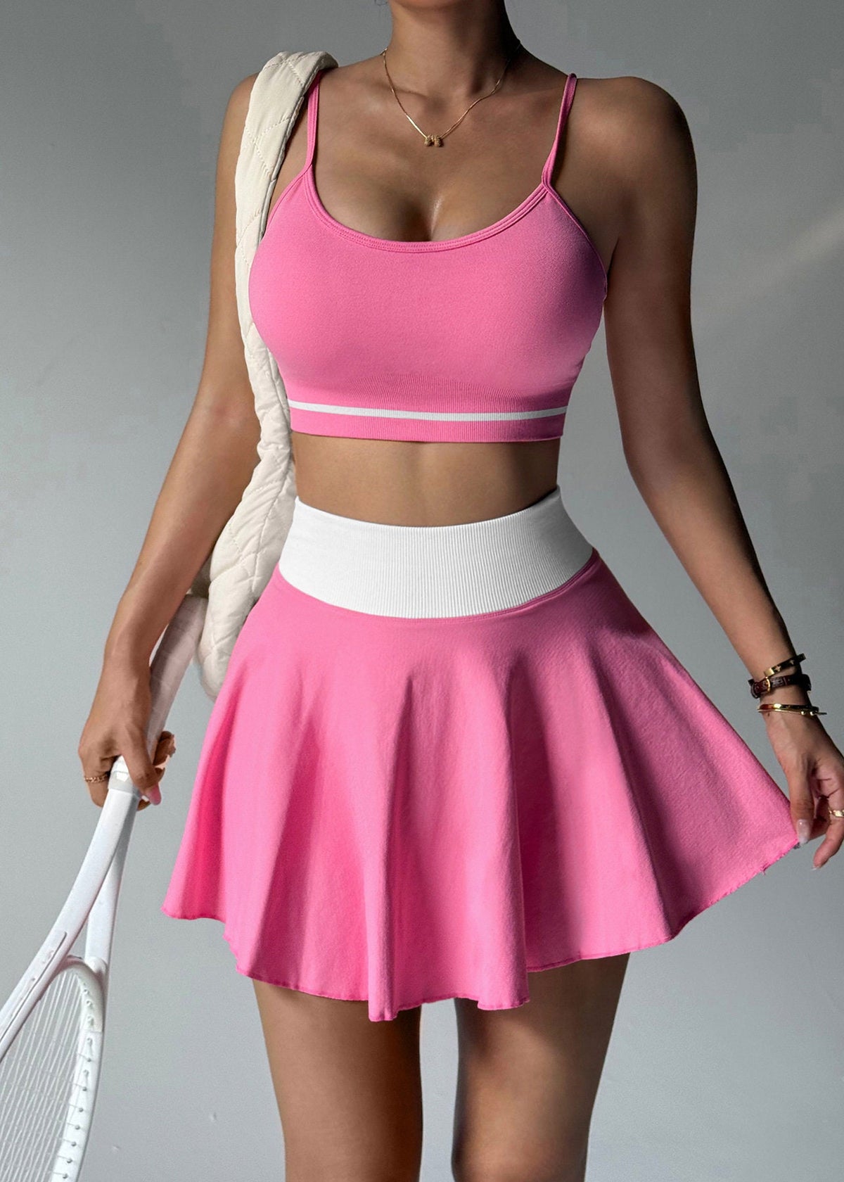 Ensemble de Sport Femme Deux Pièces Confortable 1