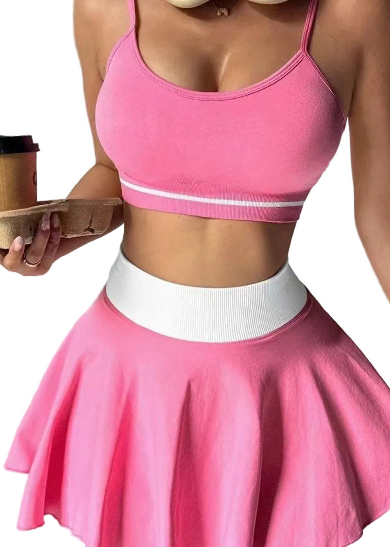 Ensemble de Sport Femme Deux Pièces Confortable 2