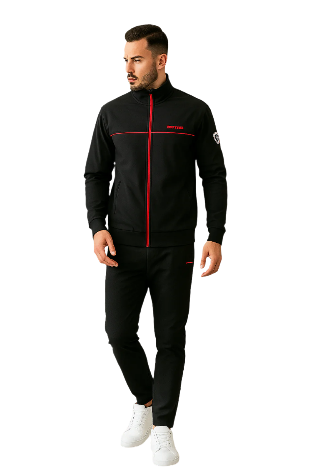 Ensemble de Sport pour Hommes Moderne en Tissu Mélangé Doux 0