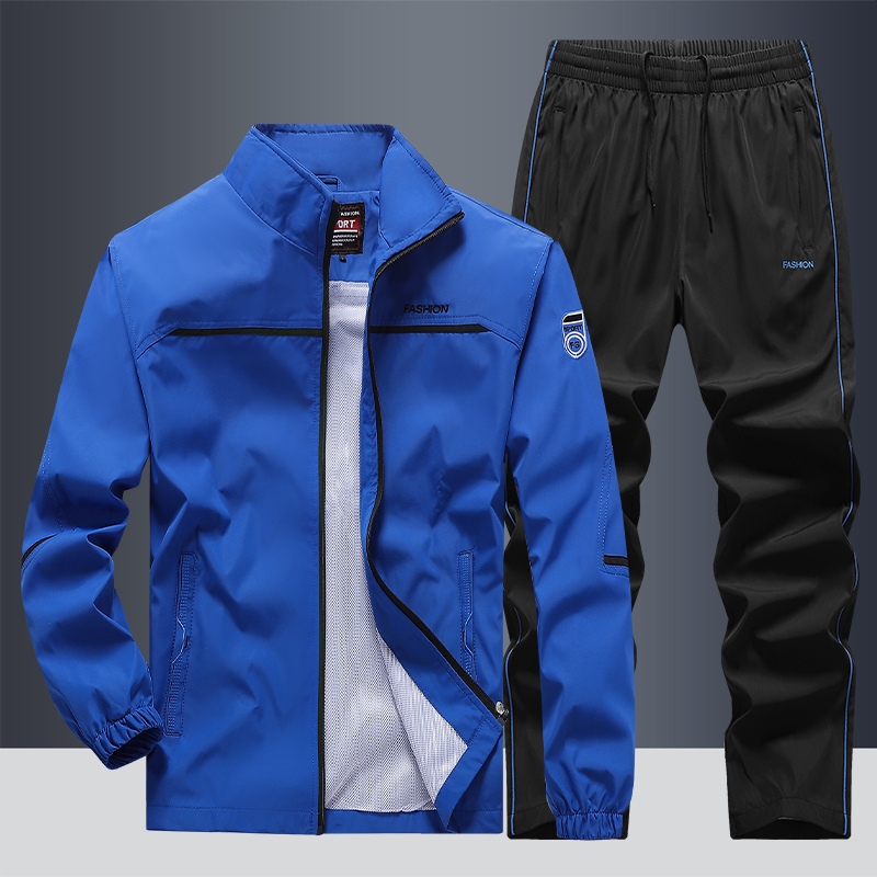 Ensemble de Sport pour Hommes Moderne en Tissu Mélangé Doux 4