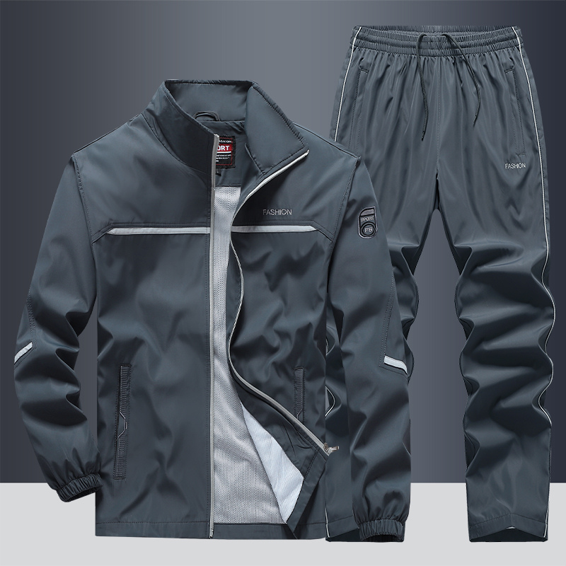 Ensemble de Sport pour Hommes Moderne en Tissu Mélangé Doux 7
