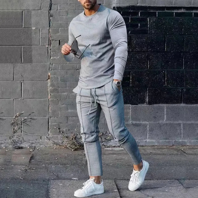 Ensemble de Sport pour Hommes en Polyester Confortable
