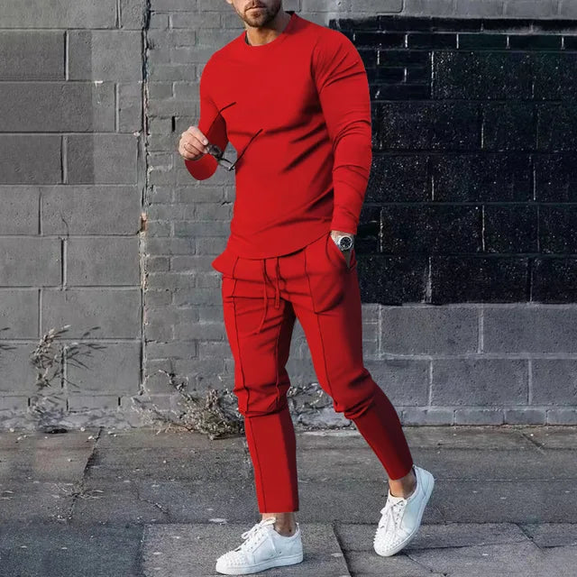 Ensemble de Sport pour Hommes en Polyester Confortable