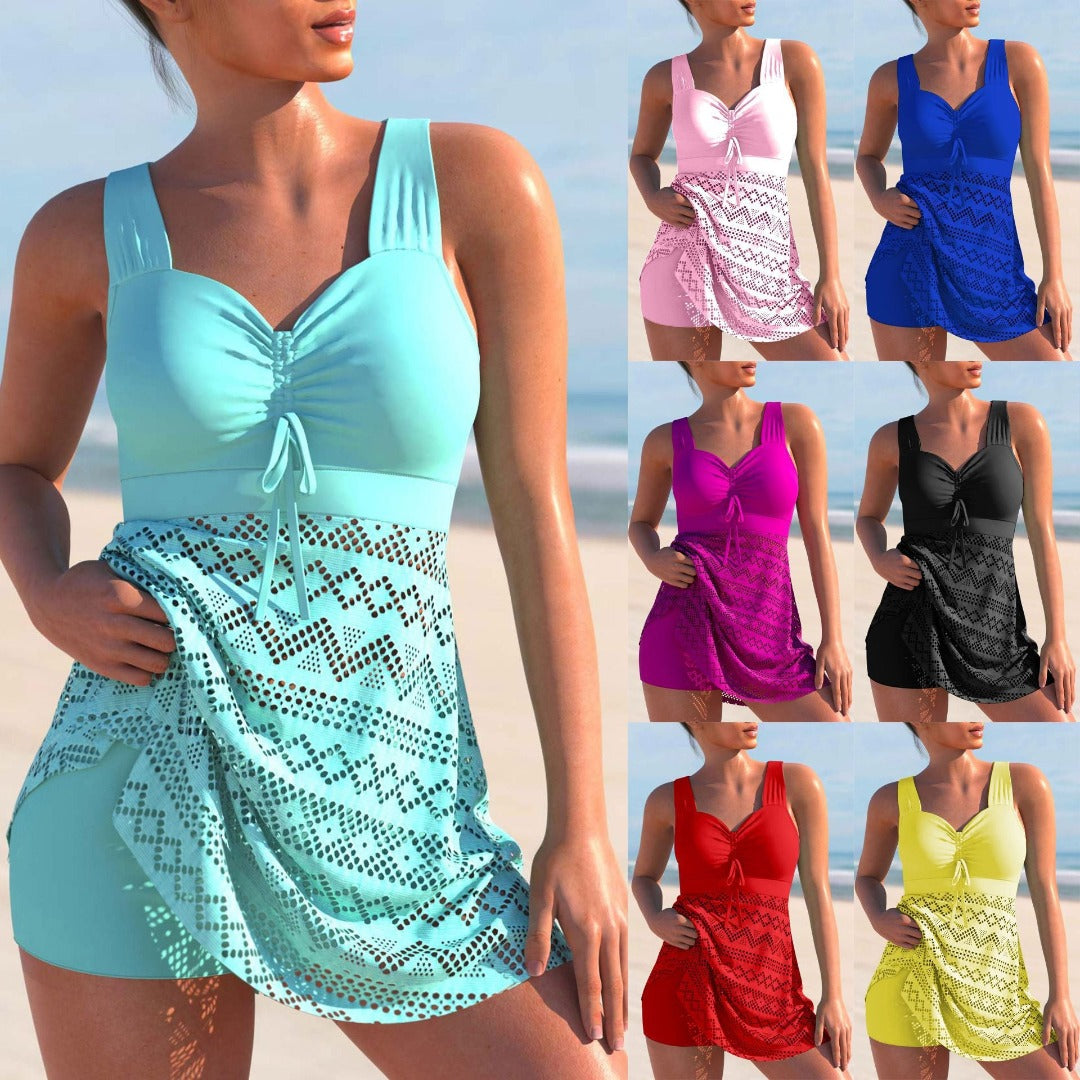 Ensemble de Tankini pour Femmes à Volants et Confort Optimal 1