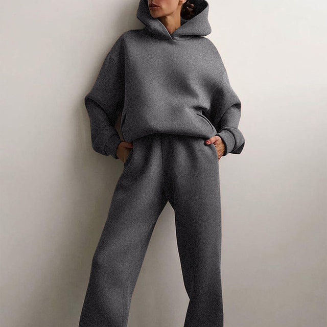 Ensemble de Vêtements pour Femmes avec Doublure en Fleece 2