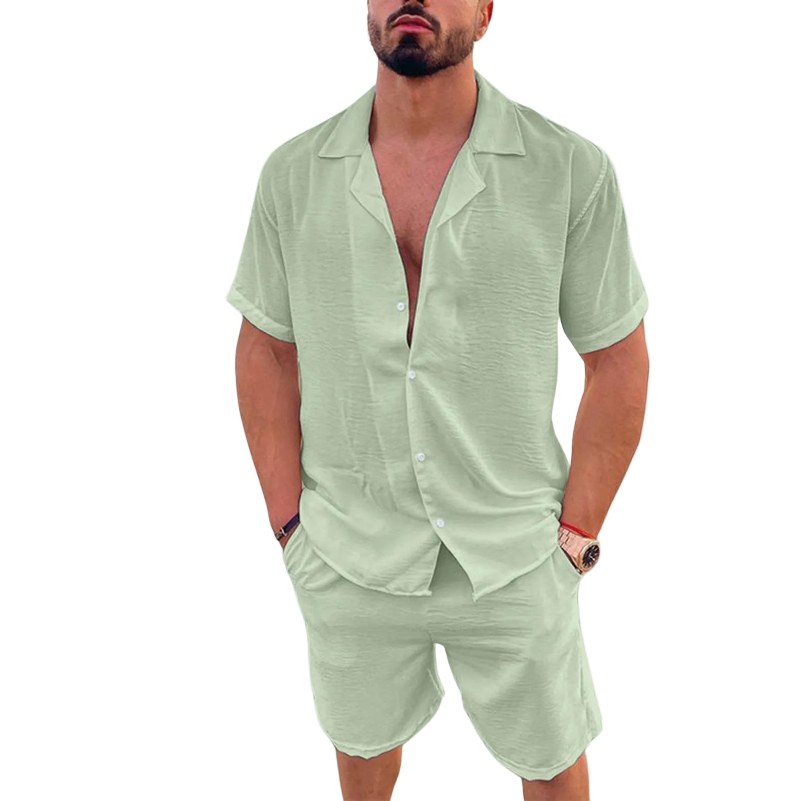 Ensemble de Villégiature pour Homme Style Décontracté 0