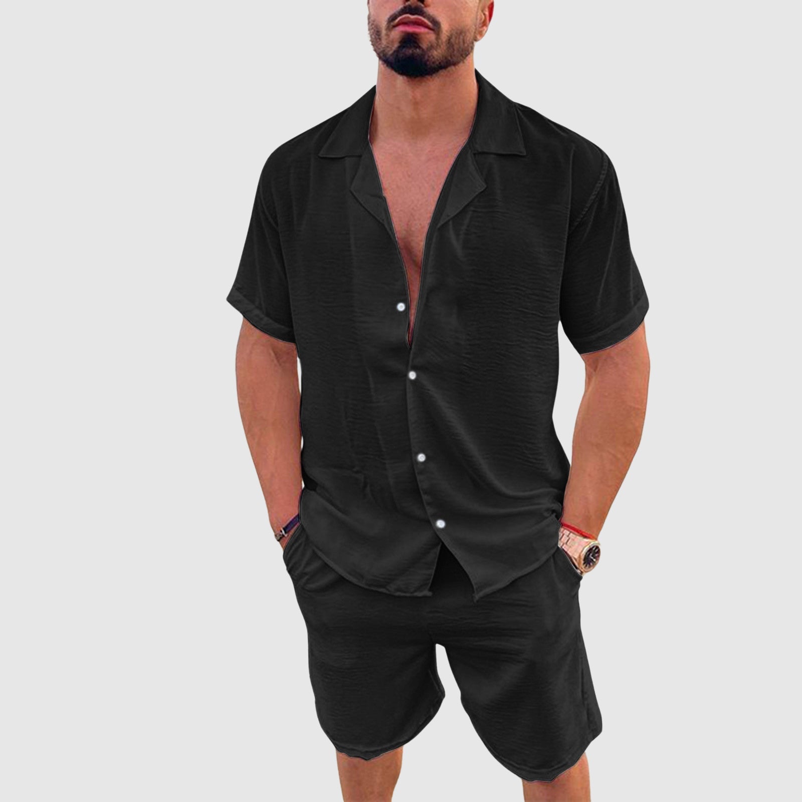 Ensemble de Villégiature pour Homme Style Décontracté 1