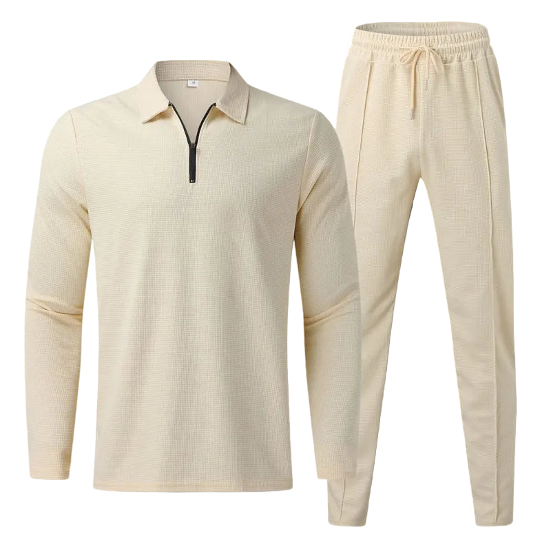 Ensemble de loisirs pour hommes avec chemise à manches longues 0