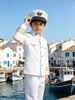 Ensemble uniforme de capitaine pour enfants style cosplay 0