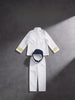 Ensemble uniforme de capitaine pour enfants style cosplay 1