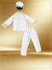 Ensemble uniforme de capitaine pour enfants style cosplay 2
