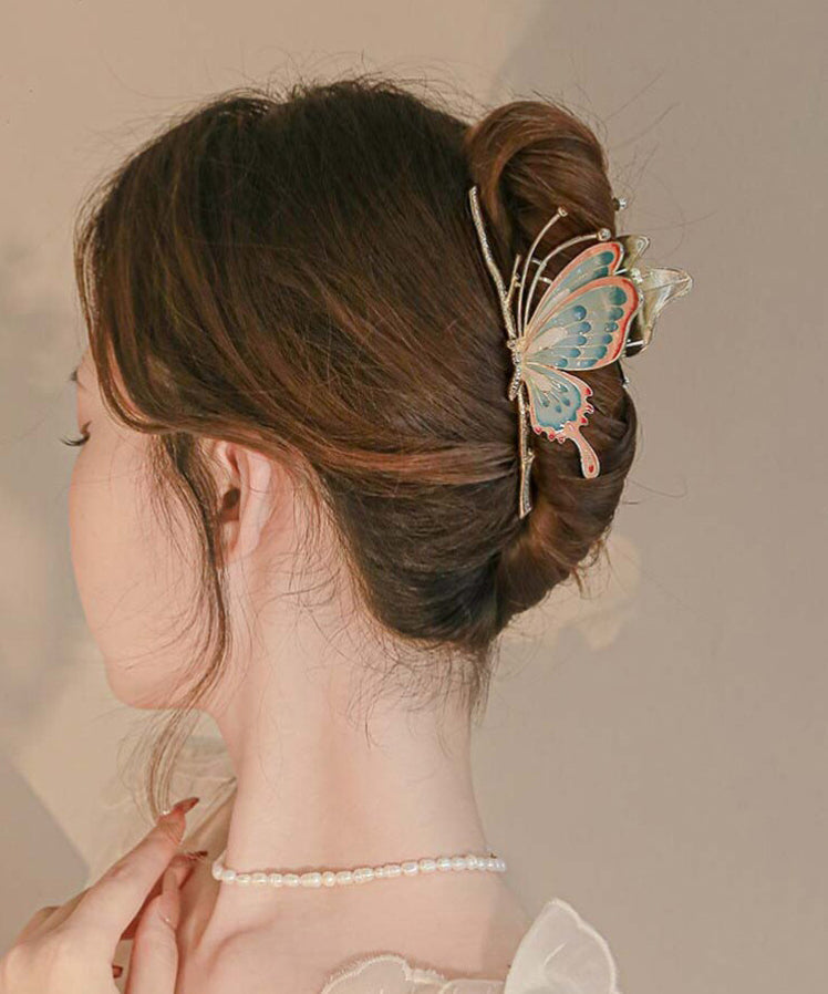 Épingle à cheveux papillon style original pour femme 3
