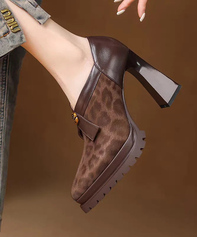Escarpin Femme Chic et Confortable à Talons Compensés 2