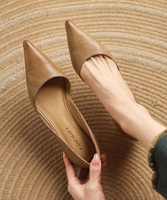Escarpins Femme Bout Pointu Talons Chaton 1