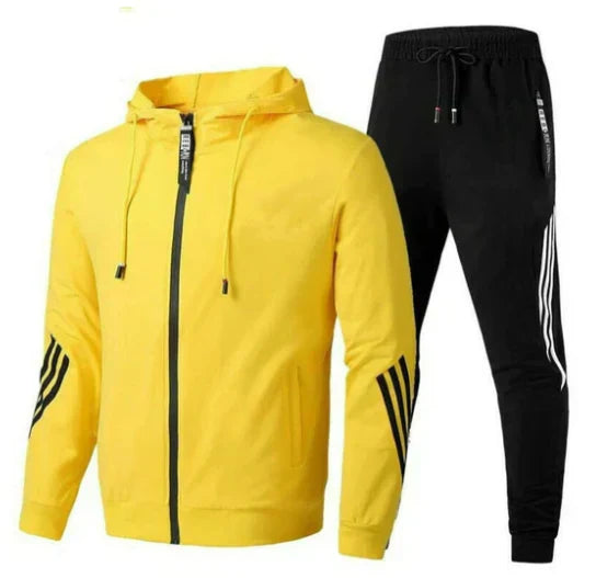 Combinaison Homme Élégante Coton Mélangé Confortable-1