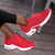 Variant image for Chaussures de Sport Femmes Noires Orthopédiques Confortables en Caoutchouc-29