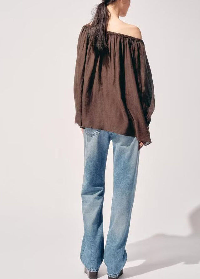 Femme Haut Estival Oversize Plissé 2