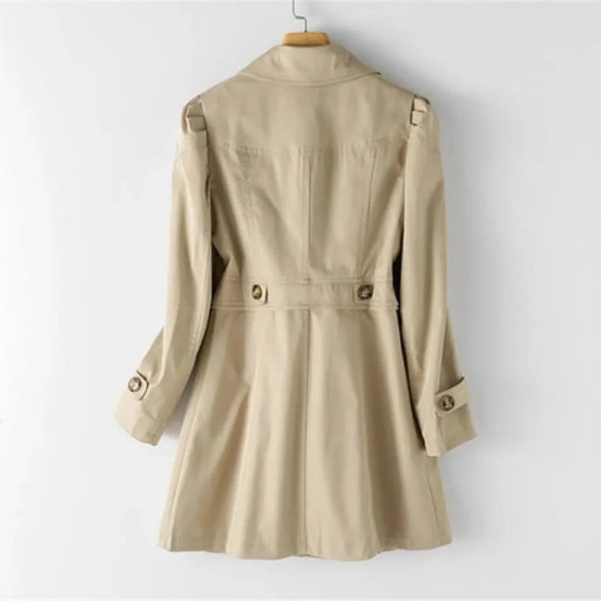 Femmes Trench-Coat Classique Imperméable 4