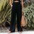 Variant image for Pantalon Fluide Femme Tropical Tissu Respirant Casual-25
