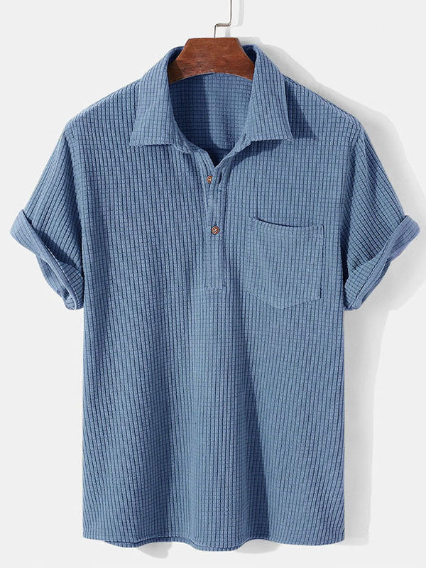 Variant image for Chemise Homme Été Légère en Cordon Respirant-15