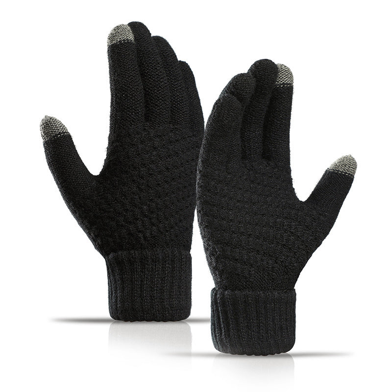 Gants d'Hiver Tricot Écran Tactile Unisexe 1