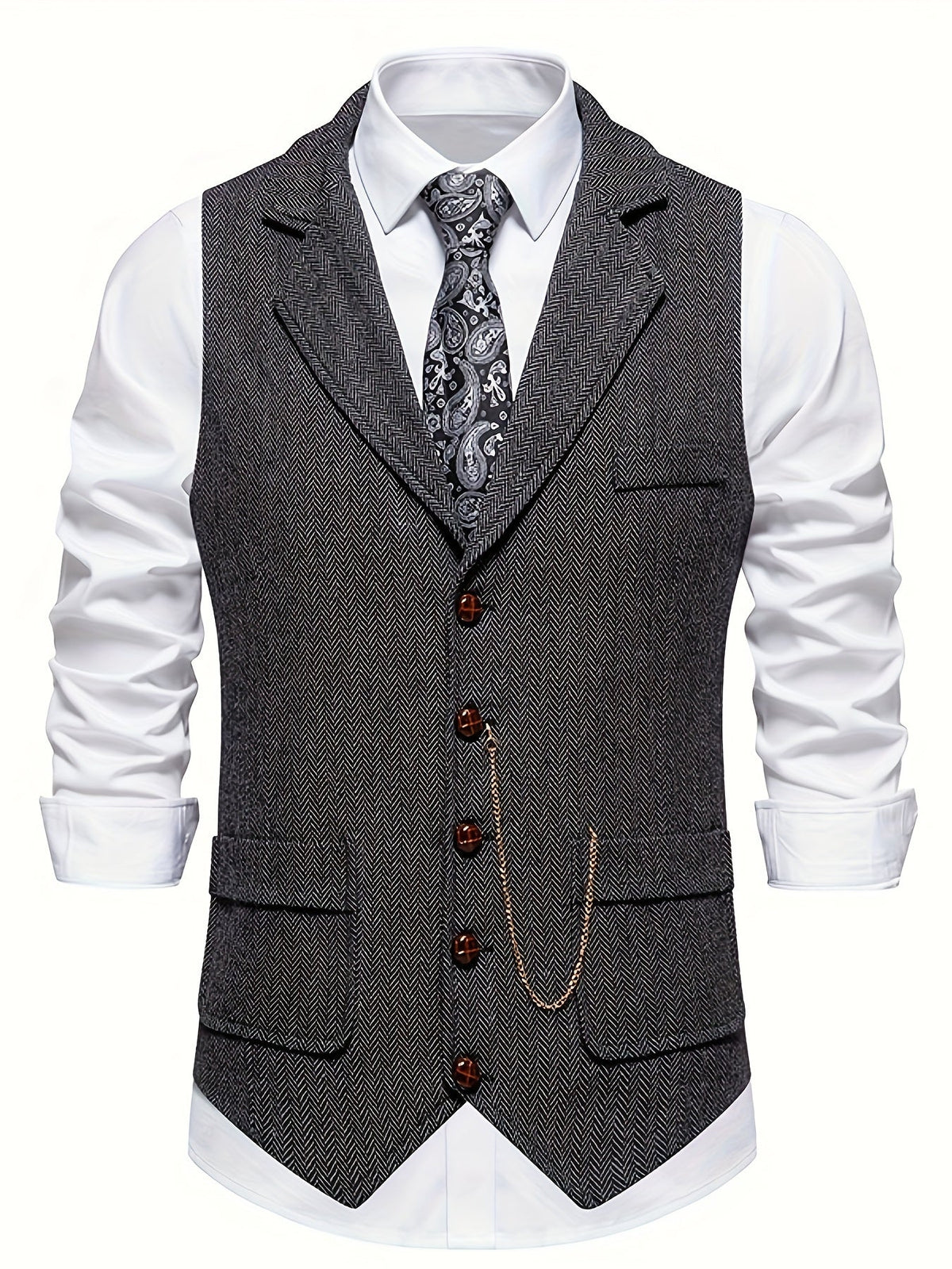 Gilet Classique pour Hommes Chic 2