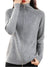Gilet Femme À Double Zip En Mélange De Laine Et Coton
