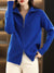 Gilet Femme À Double Zip En Mélange De Laine Et Coton