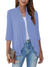 Gilet Femme Ouvert Tissu Doux Casual