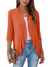 Gilet Femme Ouvert Tissu Doux Casual