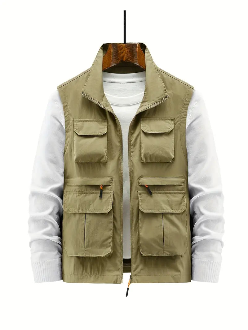 Gilet Homme Multi Poches Zippé 9
