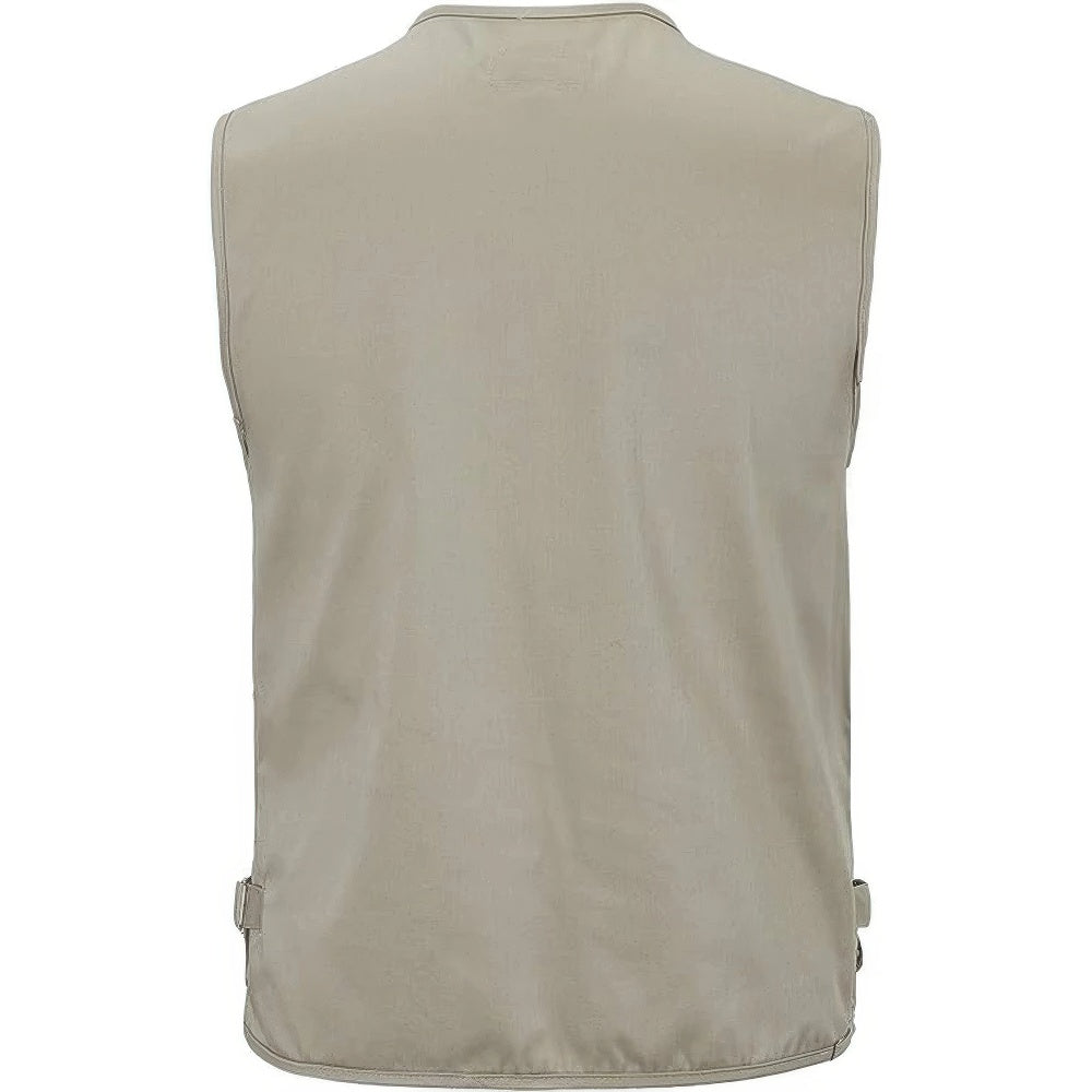 Gilet Homme Polyvalent avec Multiples Poches pour Activités Extérieures 4